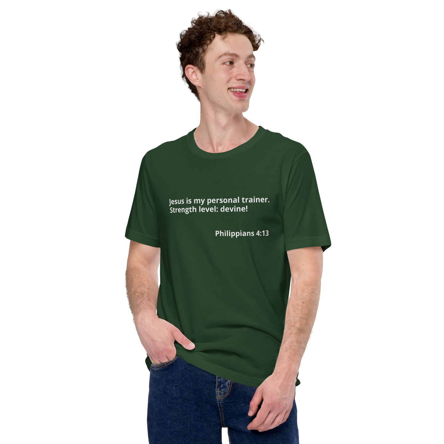 Rephrased Philippians 4:13 – FitUnisex T-shirt