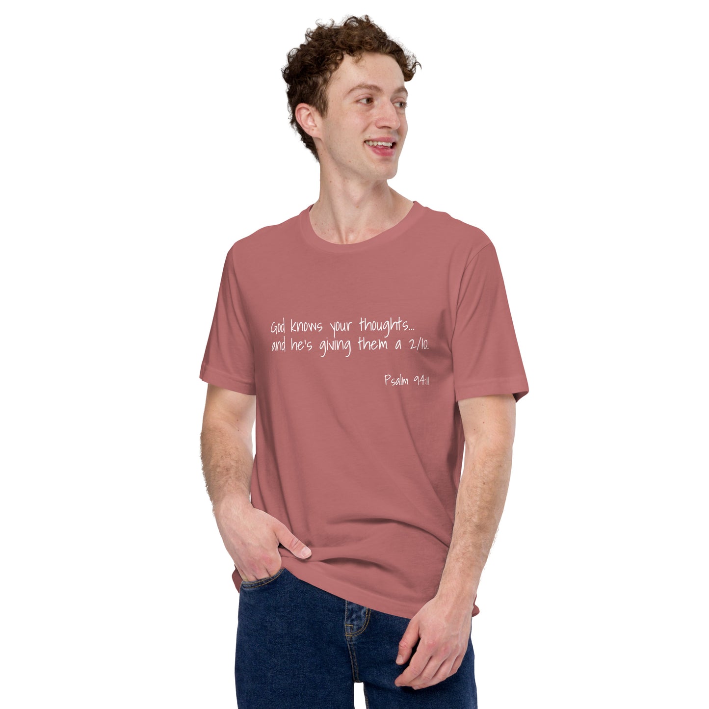 Rephrased Psalm 94:11 – FitUnisex T-shirt