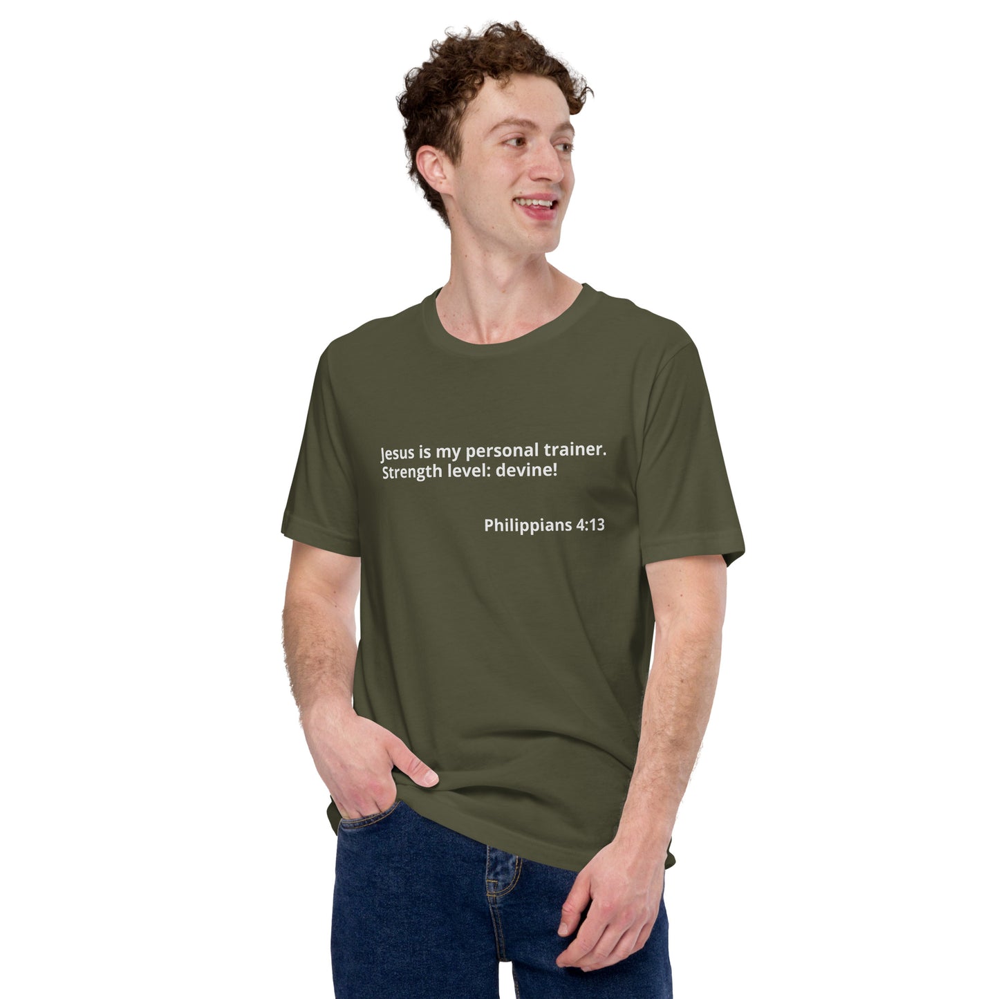 Rephrased Philippians 4:13 – FitUnisex T-shirt
