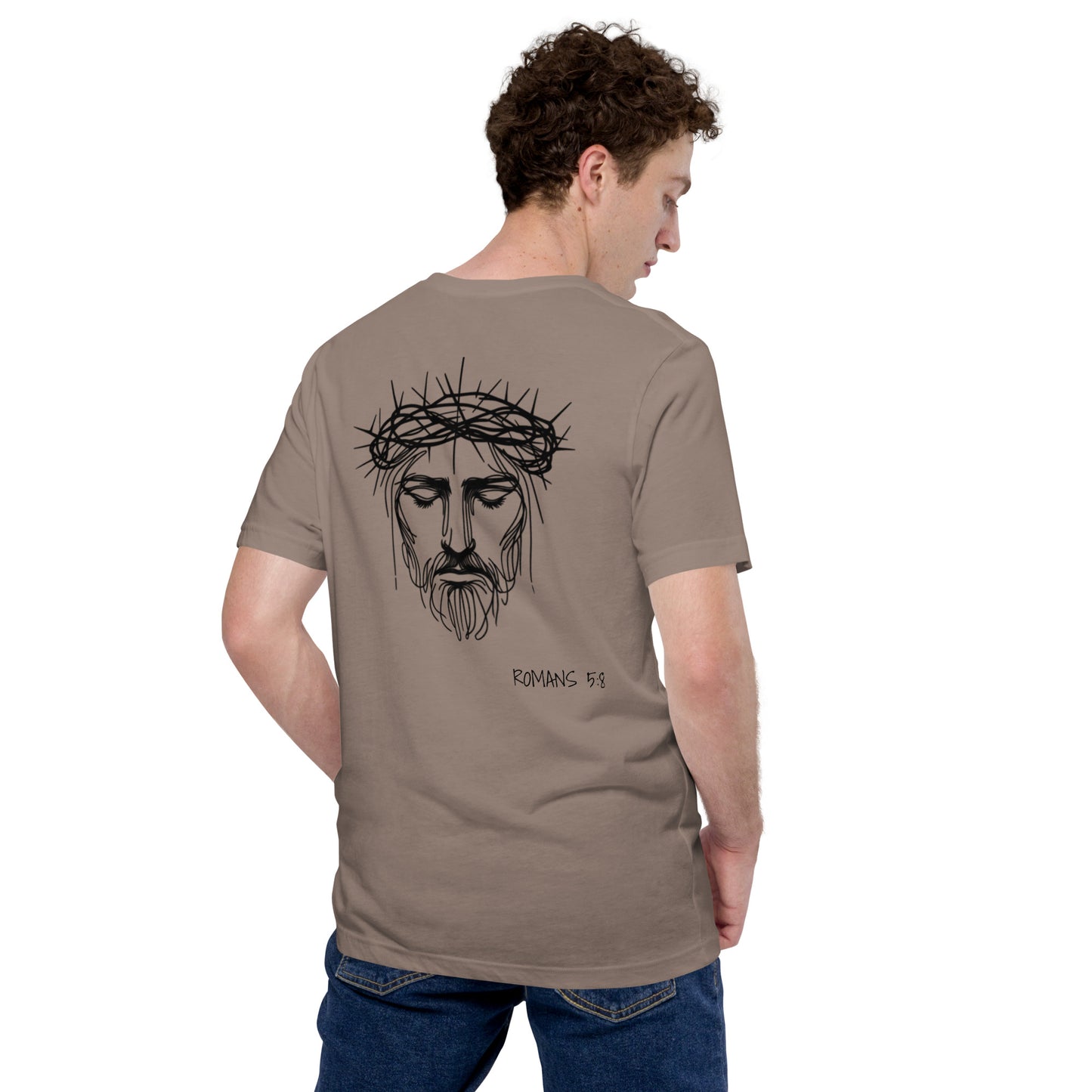 Rephrased Romans 5:8 – FitUnisex T-shirt
