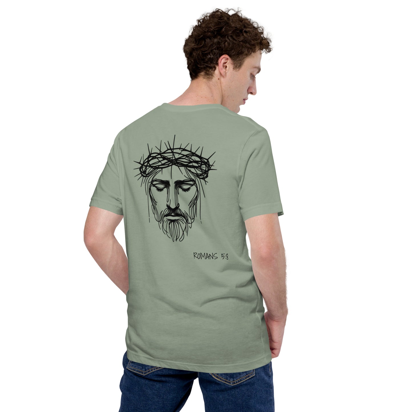 Rephrased Romans 5:8 – FitUnisex T-shirt