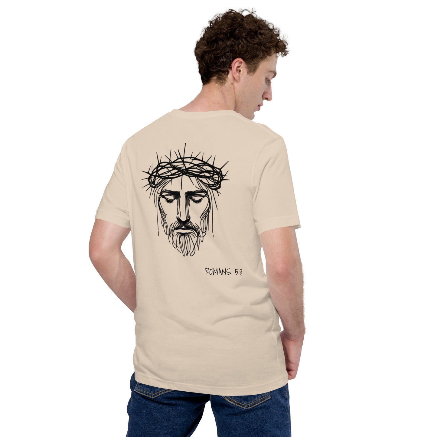 Rephrased Romans 5:8 – FitUnisex T-shirt