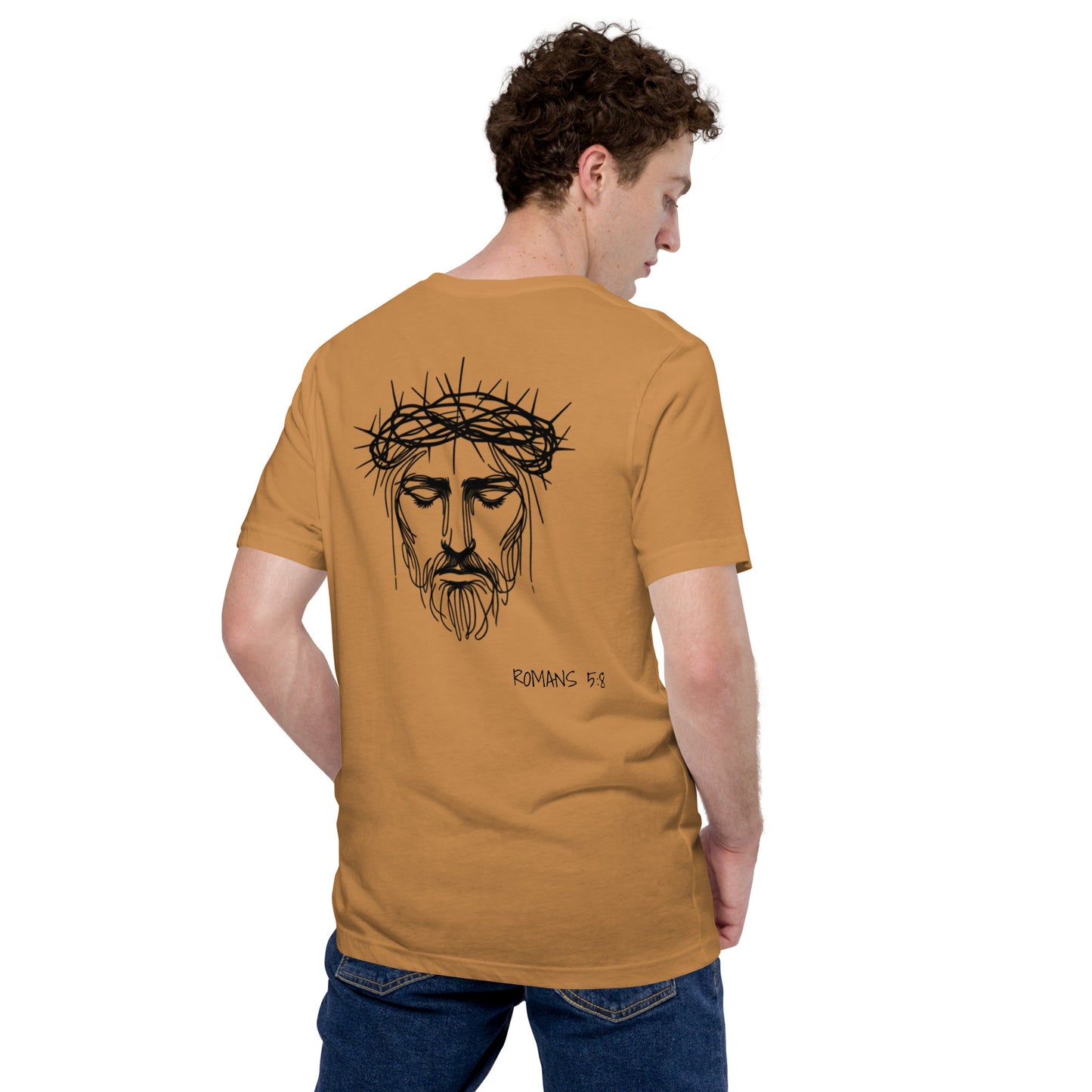 Rephrased Romans 5:8 – FitUnisex T-shirt