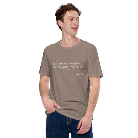 Rephrased Psalm 94:11 – FitUnisex T-shirt