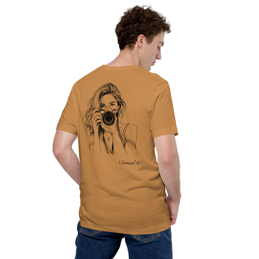 Rephrased 1 Samuel 16:7 – FitUnisex - T-shirt